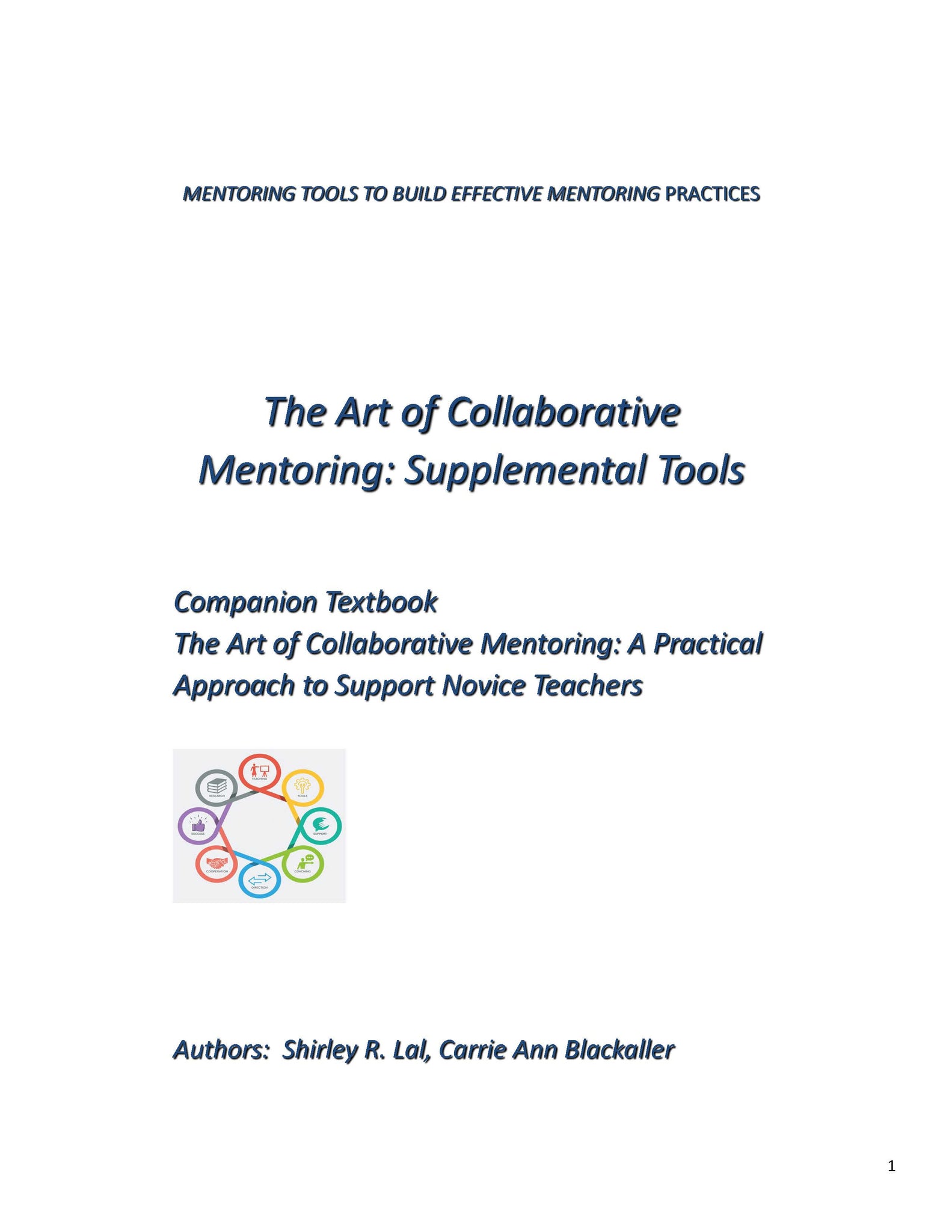 Collaborative Mentoring Program Tools (Supplemental Tools)
