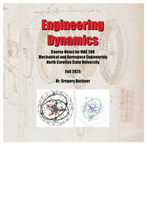 Engineering Dynamics - MAE 208 - F25
