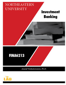Investment Banking - FINA6213