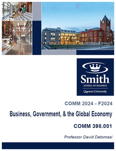 Business, Government, & the Global Economy