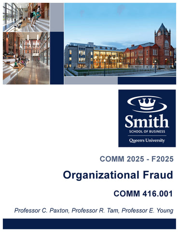 Organizational Fraud