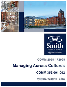 Managing Across Cultures