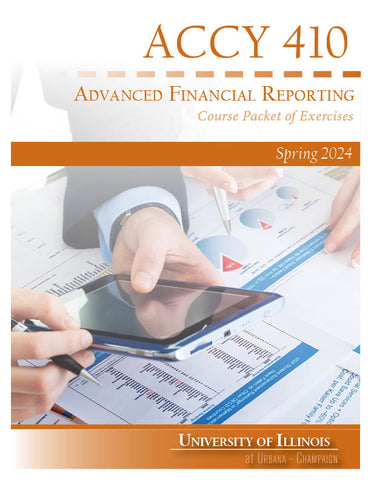 ACCY 410: Advanced Financial Reporting