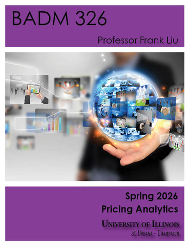 BADM 326 - Pricing Analytics