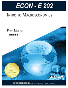Intro to Macroeconomics - ECON - E 202 - F25