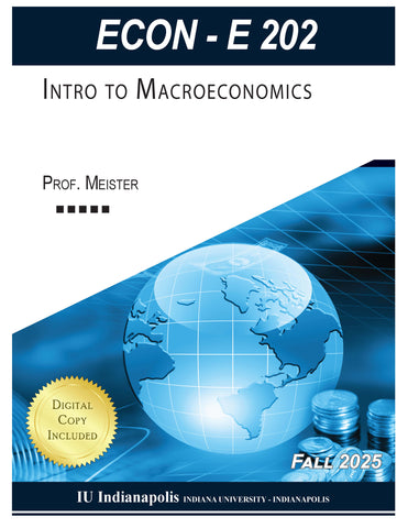 Intro to Macroeconomics - ECON - E 202 - F25