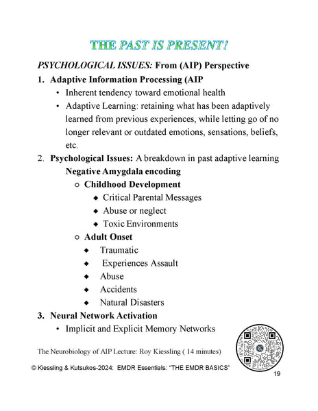 EMDR Workbook for Adults
