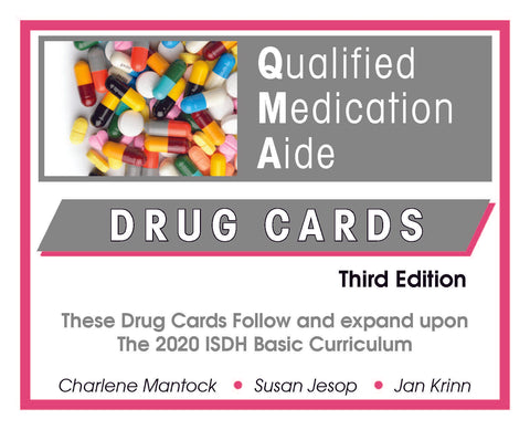QMA - Qualified Medication Aide Drug Cards - 3rd Ed