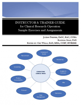 Instructor & Trainer Guide for Clinical Research Operation