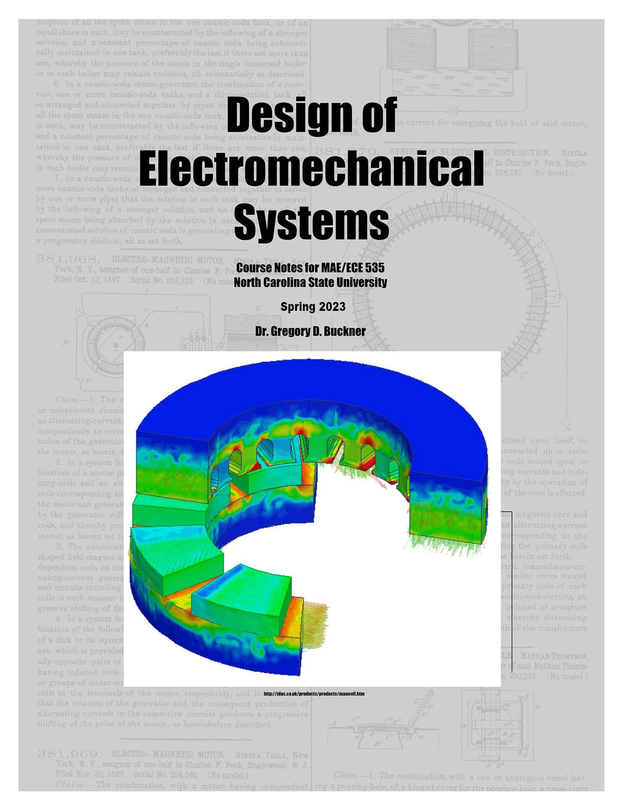 Design of Electrical and Electromechanical Systems