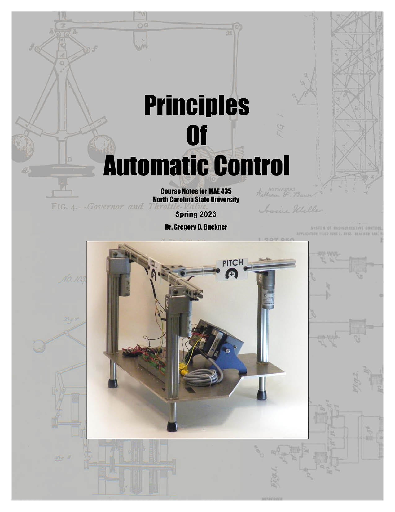 Principles of Automatic Control